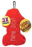 Booda 0353180 Tuff Plush Dog Toy, Large