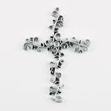 Mustard Seed Pewter Wall Cross