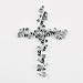 Mustard Seed Pewter Wall Cross