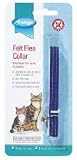 Cat Felt Flea Collars Standard Assorted