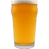 IMAGE OF Authentic British Style Imperial Pint Glass with Etched Seal