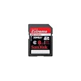 Sandisk 8GB EXTREME SDHC HD Video Card Class 6 - 20MB/s (SDSDRX3-8192) [Has ....