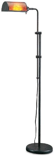 Cal Lighting BO-468 Monterey Mission Pharmacy Floor Torchiere, Rust On Sale