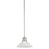 Westinghouse 6923100 Mini Pendant Light, Brushed Nickel