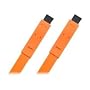 LaCie 130851 FireWire 800 to FireWire 800 Flat Cable (Orange)