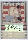 2005 Donruss Signature Hall of Fame Autograph Material Jersey #4 - Gaylord Perry T2/100 *