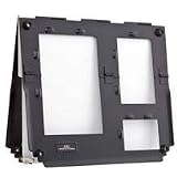 Adorama 4 In 1 Bordered Photographic Enlarging Easel For 8"x10", 5"x7", 3 1/2"x5" And 2 1/2"x3 1/2" Prints
