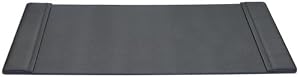 Black Leather 34 x 20 Desk Pad