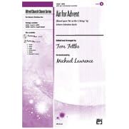 Alfred Publishing 00-23647 Air for Advent - Based upon Air on a G String, by Johann Sebastian Bach by 