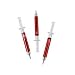 12 needle SYRINGE pens -look like they are blood filled 