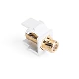Leviton QuickPort - Connector - white
