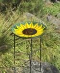 Bird Brain NinArt Sunflower Bird Bath - B000DZB8OY