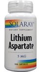 Lithium Asparate (5mg) 100 caps