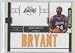 2010-11 Playoff National Treasures Timeline Materials Custom Names #1 - Kobe Bryant/99