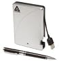 Apricorn Aegis 320 GB USB 2.0 Portable External Hard Drive with Integrated Cable A25-USB-320 (Grey)