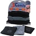 Oxford Products Comfy 3 Pack - Black/Grey/Multi