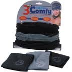 New Oxford Comfy 3 Pack Multi-functional Headwear