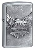 Zippo Harley Davidson Street Chrome Iron Eagle Lighter