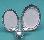 Miniature Chrysnbon Relish Dish with 2 Trays