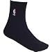 Search : NBA Logoman Quarter Length Sock - Black - Black Medium