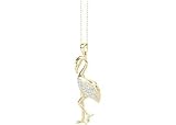 Search : 10KT 1/4 CT. TW Diamond Flamingo Pendant 10KT GOLD