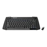 Mm Keyboard with Laser Trackball & Scroll Wheel 2.4G Fr Packaging
