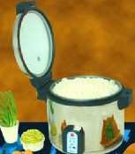 Ricemaster Rice Cooker/Holder, Electronic, 30 Cup Capacity, S/S Exterior Finish, One Touch, Auto