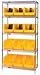 - Quantum Mobile Wire Shelving Unit - 4 Shelves, Model# WR54-1836-4YUX