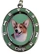 Welsh Corgi Spinning Keychain