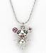 Search : Crazy Cartoon Character Mouse/Bear Charm Necklace with Crystals