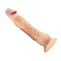 My Perfect Boyfriend 8 Inches Realistic Look & Feel Cock Dildo Vibrator Sex Toy for Women or Men