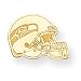 14K Seattle Seahawks Helmet Tie-Tac