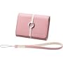 Sony LCS-TWB/P Genuine Leather Soft Carrying Case for  Sony T100, T20, W55, W35, W90, & W80 (Pink)