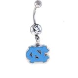 North Carolina Tar Heels Sexy Belly Navel Ring