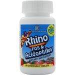 Children's Rhino FOS & Acidophilus Strawberry 60 tabs