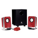 LS21 2.1 Speakers Red LS21 2.1 Speakers - Red