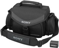 Sony ACCFH70 Accessory Kit w/NPFH70 Battery & LCS-VA30 Case for most Sony Camcorders