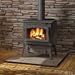 Napoleon 2200 Timberwolf Economizer EPA Medium Wood Burning Stove Timberwolf Economizer EPA Medium Wood Burning Stove with Black Door