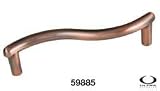 Antique Copper 3 3/4 C.C. Wave Drawer Pull Lot of 10
