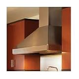 Vent A Hood SEPH18-248SS Stainless Steel 48 600 CFM Euroline Emerald Pro Series Stainless Steel Chimney Hood - SEPH18-248SS