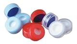 Fisherbrand Pre-assembled Snap Caps with Septa; With solid septa