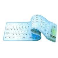 FlexiTuff Silent Backlit Washable Roll-up Keyboard
