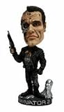 T-800 Terminator 3 Movie Battle Damaged Arnold Schwarzenegger Head Knocker Bobble Head