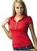 Unplugged Label Baby Rib Button Down Polo Shirt