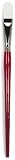 Connoisseur White Taklon All Media Brush, #4 Filbert