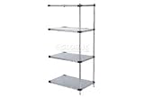 36x24x74 Galvanized Steel Solid Shelving Add-On