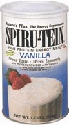Spiru-Tein High Protein Energy Supplement Vanilla 