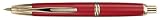 PILOT/NAMIKI RED CAPLESS VANISHING POINT FOUNTAIN PEN FINE