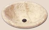American Bath Factory Venice Drop Sink with No Faucet Drillings