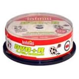 Infiniti� Pro 16x DVD+R WhiteTop 25pk Spindle